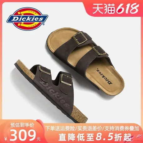 Dickies男士拖鞋2025新款夏季外穿凉拖鞋男款户外踩屎凉鞋沙滩鞋商品大图
