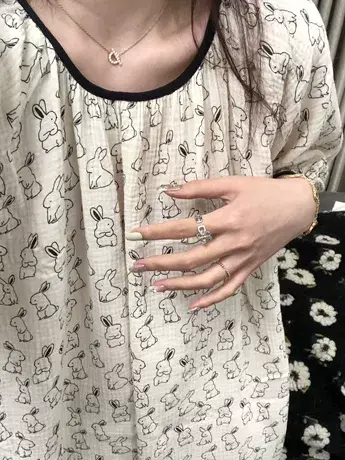 法式高级感纯棉睡裙女夏天2023新款少女卡通印花家居服棉纱睡衣商品大图