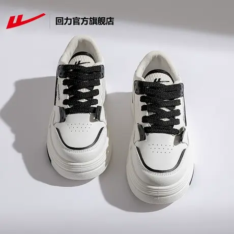 回力官方旗舰店小白鞋女夏季新款透气运动鞋女款厚底增高休闲鞋女商品大图