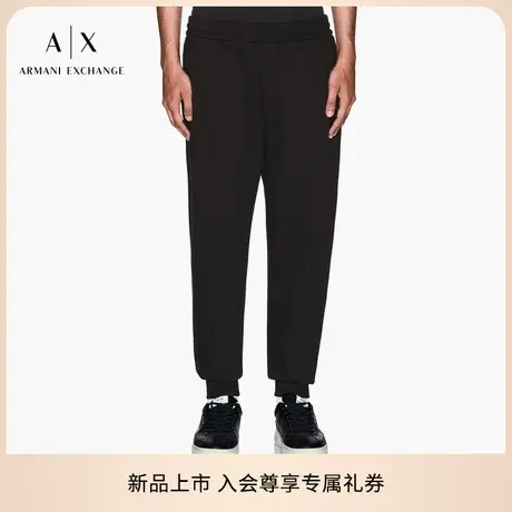 ARMANI EXCHANGE/阿玛尼秋冬新款男纯棉重磅宽松休闲运动毛圈卫裤图片