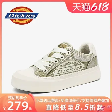 Dickies男鞋2025新款夏季透气薄款鞋子帆布鞋板鞋男士休闲鞋潮鞋商品大图