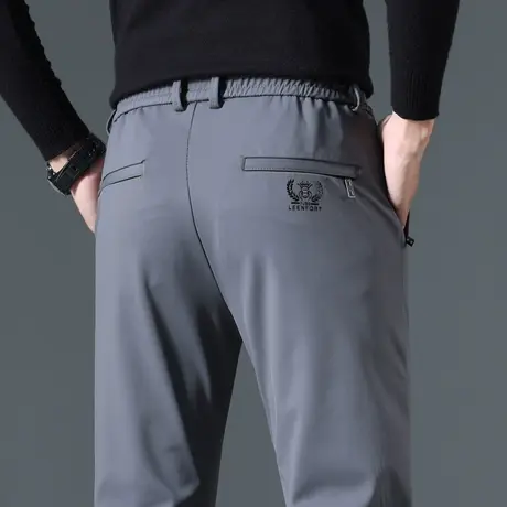 冬裤男款商务男士休闲长裤男裤2024新款冬季秋冬款冬装弹力西裤子商品大图