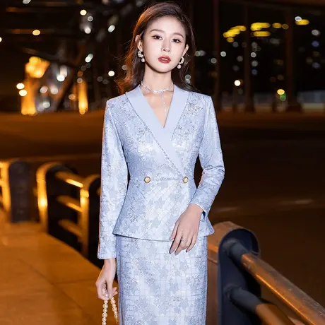 高级感晚礼服女轻奢精致高贵优雅2023新款高端气质宴会连衣裙图片