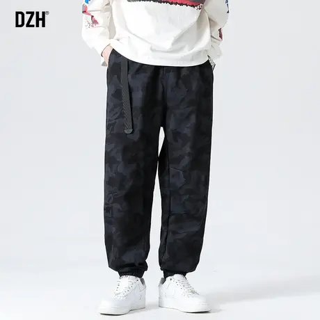 男士迷彩裤痞帅男裤子休闲百搭男裤春夏款宽松裤哈伦裤束脚裤男款商品大图