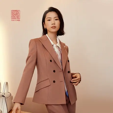 [重磅限量]EP雅莹高端系列 国风纯羊绒商务西装外套 新款1111A图片