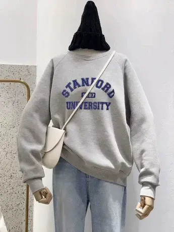 韩国东大门2022秋冬季新款卫衣女oversize宽松加绒潮ins洋气上衣商品大图