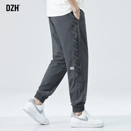 男士凉凉裤冰丝裤男夏季薄款速干裤男款裤子休闲百搭束脚裤运动裤商品大图