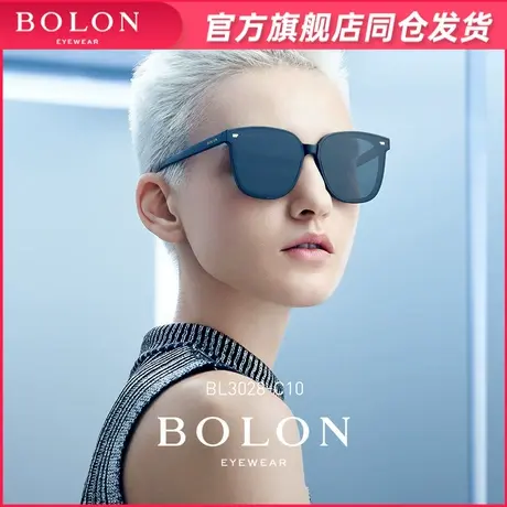 BOLON暴龙眼镜新款高清偏光太阳眼镜D型板材大黑框墨镜男女BL3028图片