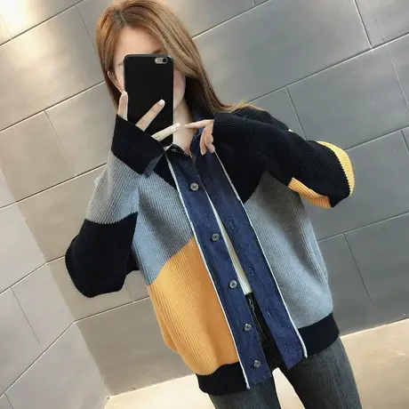 毛衣2023年新款女装秋冬季秋款秋装女士针织开衫宽松百搭外穿爆款图片