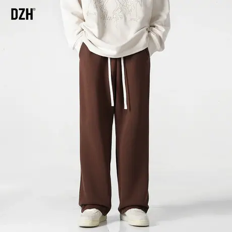 男士春夏休闲裤子男ins潮百搭宽松直筒运动裤男裤2023年新款秋季商品大图