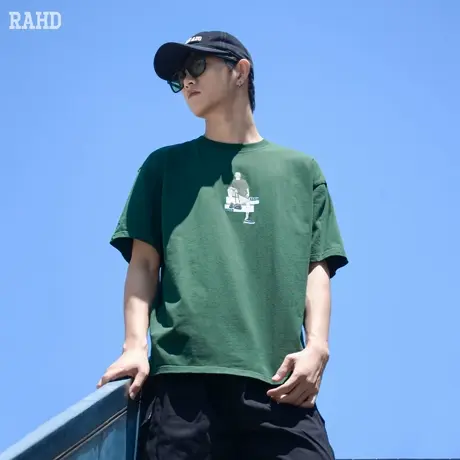 Radiohead短袖t恤男款纯棉圆领汗衫休闲百搭宽松上衣潮2024夏新款商品大图