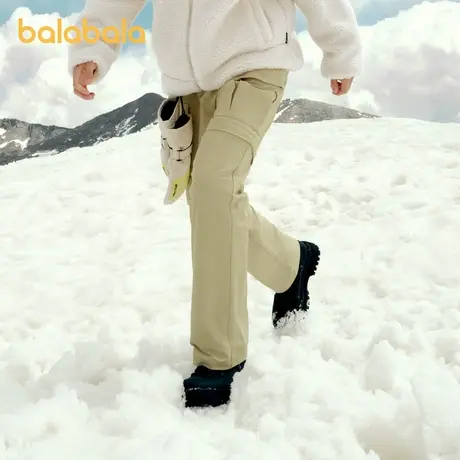 bp巴拉巴拉运动2024秋季男女儿童装运动裤可脱卸两穿户外工装长裤商品大图