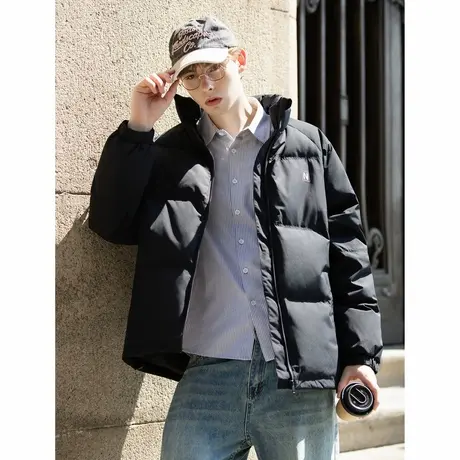 唐狮冬季新款男士羽绒服立领加厚外套日系休闲保暖面包服潮流TMTA商品大图