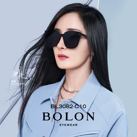 BOLON暴龙杨幂同款猫眼太阳镜黑超板材墨镜防紫外线偏光镜BL3082商品大图