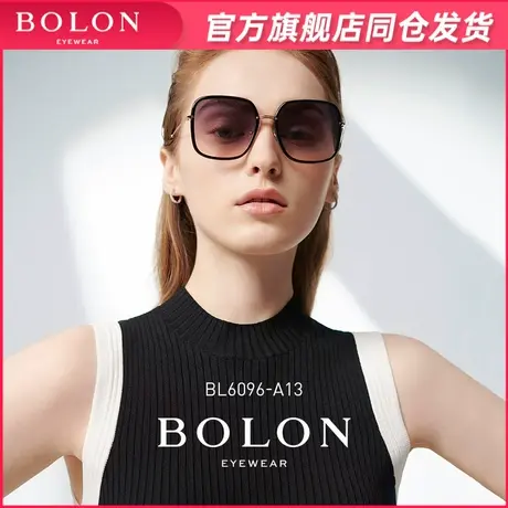 BOLON暴龙眼镜新品女款偏光开车太阳眼镜大框时尚潮流墨镜BL6096图片