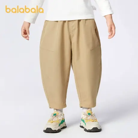 巴拉巴拉儿童裤子2024新款男童长裤春秋小童宝宝童装宽松时尚百搭商品大图