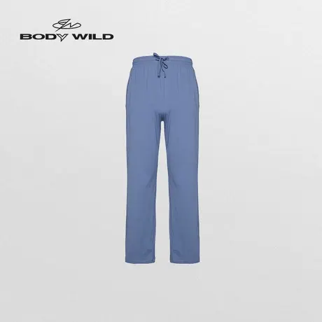BODYWILD长裤男士家居纯棉凉感宽松薄款可家居长裤家居服商品大图