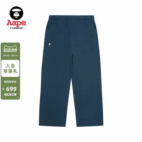 Aape旗舰店男装秋冬小标徽章宽松潮流休闲长裤卫裤C630XXP商品大图