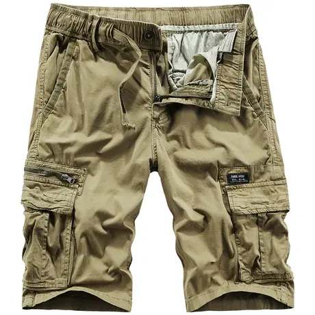 VIP夏季休闲短裤男潮牌工装裤直筒宽松大裤衩多袋五分裤薄款潮流商品大图