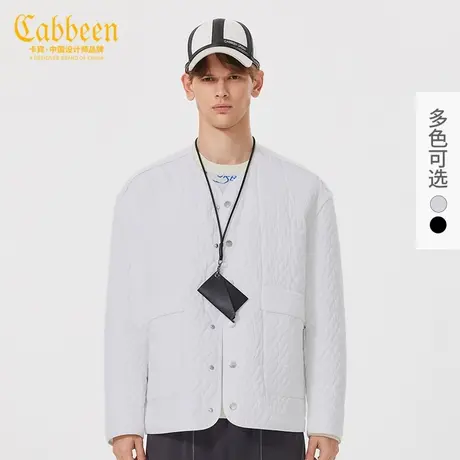 商场同款卡宾都市男装保暖棉衣2022秋冬新款潮流宽松H2224135003图片