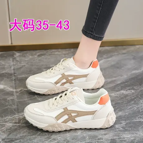 阿甘鞋女大码41一43休闲老爹鞋2023爆款旅游运动鞋春秋软底孕妇鞋商品大图