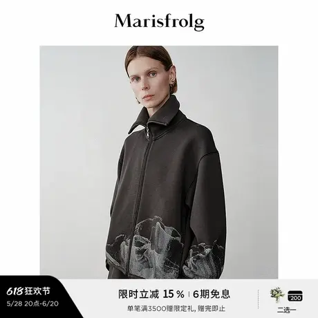 【艺术家灵感】Marisfrolg玛丝菲尔冬多穿宽松外套图片