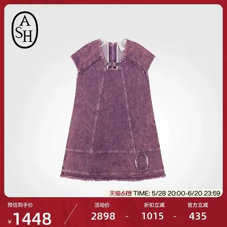 ASH女装春夏DRESS系列拉链短款牛仔连衣裙图片