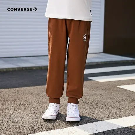 匡威童装男童长裤2025秋季新款复古百搭简约休闲时尚卫裤运动裤图片