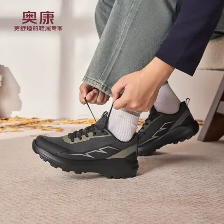奥康 男鞋2025秋季新款时尚潮流轻运动舒适透气百搭轻便运动鞋商品大图