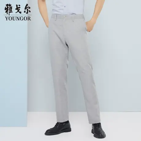 雅戈尔奥莱 商场同款男士休闲长裤秋季新款官方商务休闲舒适长裤商品大图