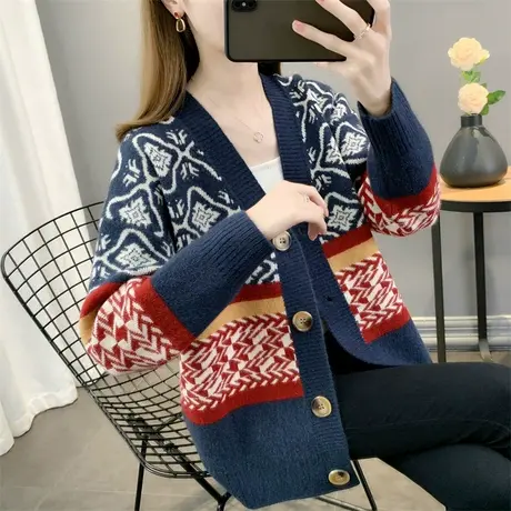 春款女士毛衣开衫女装外穿2023年新款早春爆款针织衫外套上衣春秋商品大图