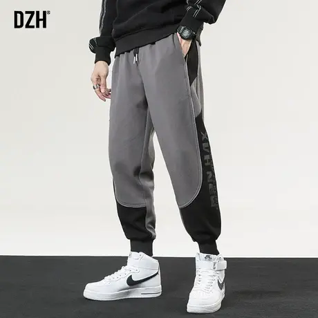 青少年春夏裤子男运动裤宽松束脚工装裤男裤哈伦裤休闲裤潮流百搭商品大图