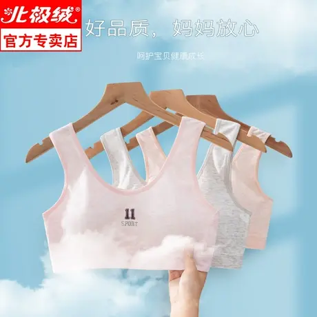 少女内衣发育期小学生夏季薄款初中生高中纯棉文胸儿童女童小背心商品大图