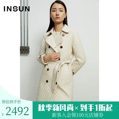 恩裳秋季都市简约宽松套头连帽卫衣皮衣女士商品大图