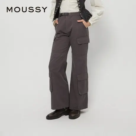 【慧姐专享】MOUSSY 美式工装裤多口袋宽松休闲裤女028HAZ30-0701图片