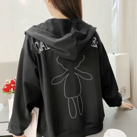 2024今年流行奶系网红hiphop美式炸街高级感卫衣薄款高街外套春季图片