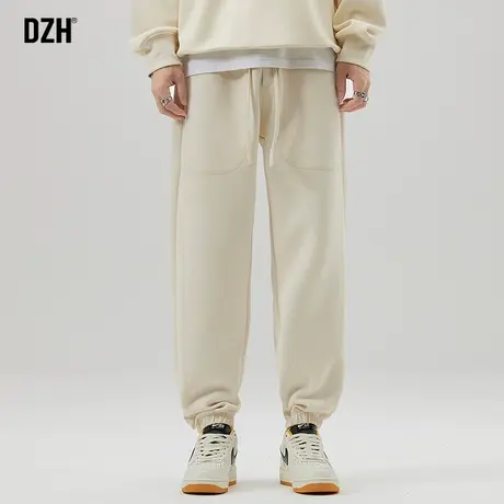 男士卫裤男春季宽松束脚裤潮牌运动裤子男款2024新款哈伦裤休闲裤商品大图