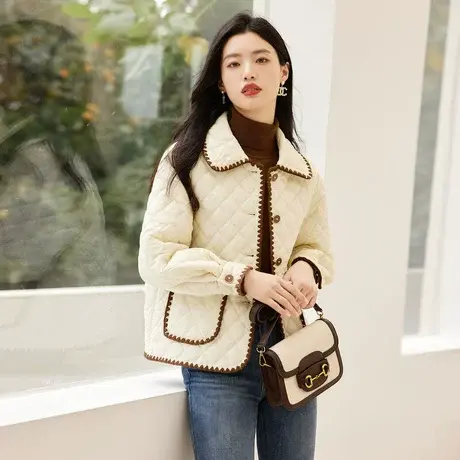 时尚气质棉服外套图片