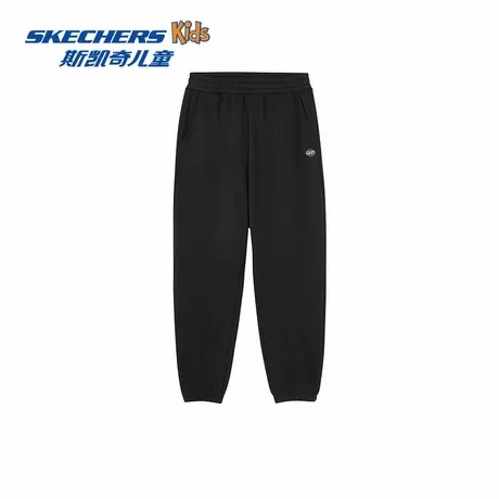 Skechers斯凯奇2025冬季新款女舒适柔软针织长裤休闲裤运动束脚裤商品大图