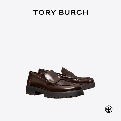 TORY BURCH 汤丽柏琦 厚底一脚蹬乐福鞋小皮鞋女鞋 175211商品大图