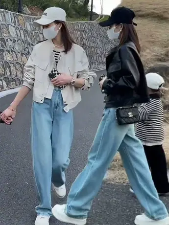 欧洲站翻领短款pu皮衣高级感小众机车服2023春秋新款宽松短外套女商品大图