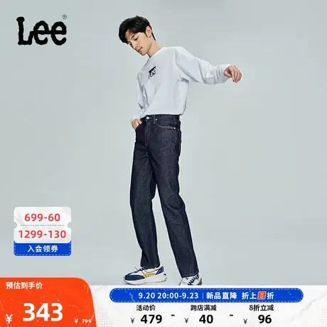 Lee商场同款23新品753舒适清水洗男牛仔裤潮LMB1007536VG-898图片