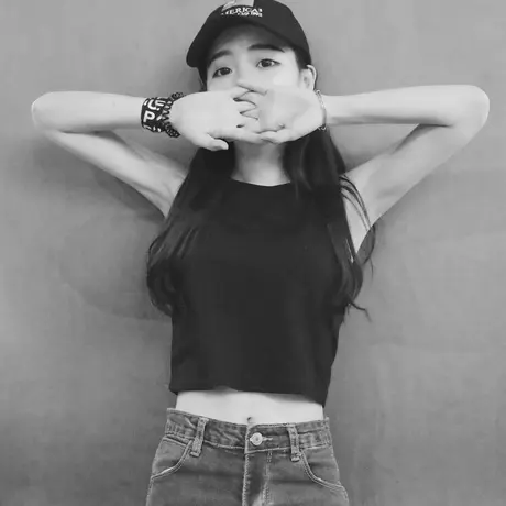 港味复古chic小背心吊带衫夏内搭外穿原宿无袖短款修身t恤打底女图片