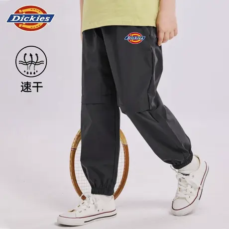 Dickies童装男童夏季裤子儿童凉感速干运动裤男孩薄款潮牌工装裤A商品大图