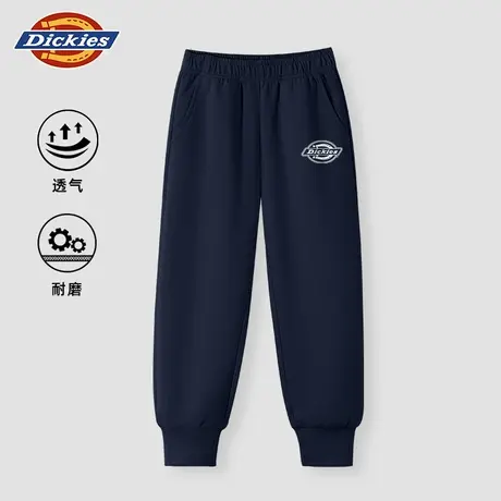Dickies童装男童裤子春秋款儿童潮牌LOGO运动裤女孩秋装休闲卫裤A商品大图