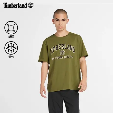 Timberland添柏岚官方男款短袖T恤24夏季新款户外休闲透气|A42T5商品大图