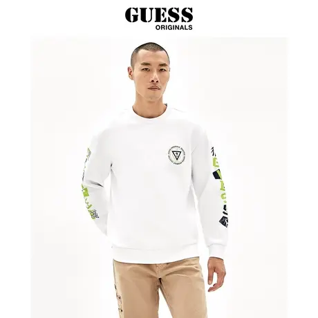 GUESSOriginals×CLOTTEE男女同款时尚运动卫衣图片
