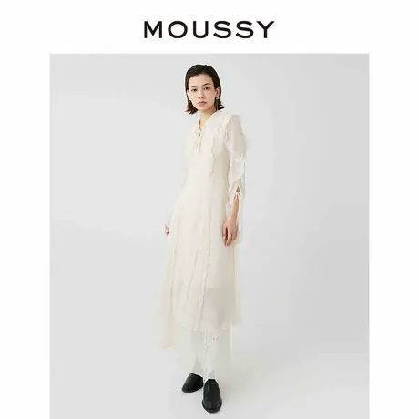 MOUSSY 春季新品浪漫南法度假花卉荷叶边连衣裙010HS730-0280图片