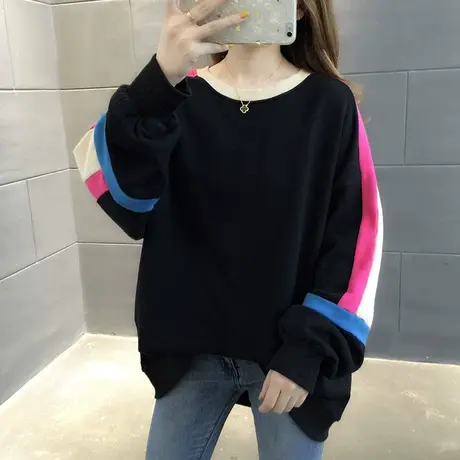 卫衣2024年新款女装韩版春秋季春款春装宽松女士薄款上衣外套爆款商品大图