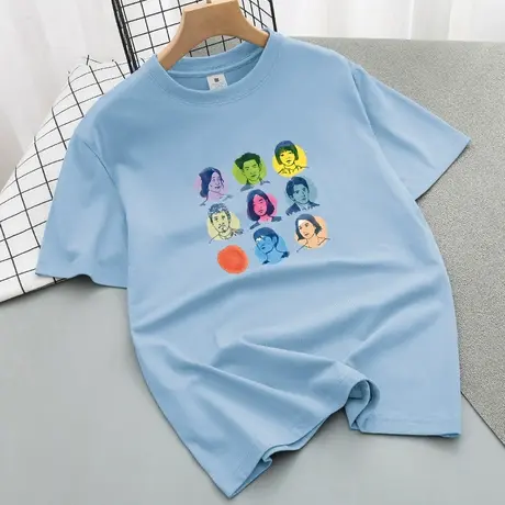 美式重磅t恤男士短袖纯棉圆领上衣服夏季潮流全棉半袖打底衫体恤商品大图